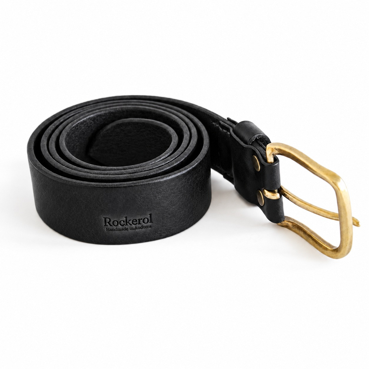 Cinturón de hombre — Negro